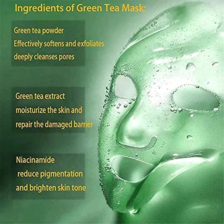 GREEN TEA PORE CONTROL STICK MASK - DEEP CLEANSING PORES, ACNE BLACKHEAD REMOVER AND OIL CONTROL