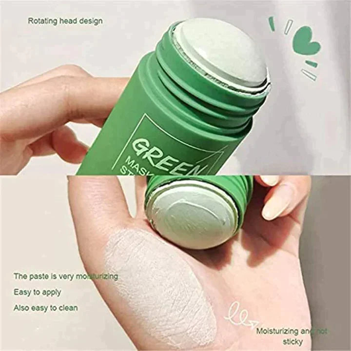 GREEN TEA PORE CONTROL STICK MASK - DEEP CLEANSING PORES, ACNE BLACKHEAD REMOVER AND OIL CONTROL